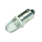 T8-03 (1LED) T4W (BA9s) 1FLUX светодиод WHITE 12V 0.18W 8lm TM NORD YADA		