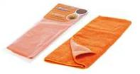 AIRLINE Салфетки из микрофибры и коралловой ткани (оранжевая) 40х40 см.