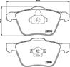 Колодки тормозные дисковые передние P86022 от компании BREMBO