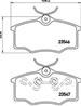BREMBO P 59 034 Колодки тормозные OPEL CORSA B фургон 93-00 передние