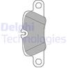 Колодки тормозные дисковые задние LP2237 от компании DELPHI