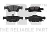 Колодки тормозные JEEP GRAND CHEROKEE 10- задние