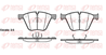 1419 00_=FDB4287=FDB4258 [34116783554] !колодки дисковые п.\ BMW X6 E71/E72/GT 4.4i 08&gt