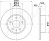 Диск тормозной ALFA ROMEO 164/FIAT BRAVO/CROMA/MULTIPLA/STILO задний