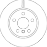 Диск тормозной передний mini (f55-f57) 12/13- df6799