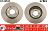 [df4958s] trw диск тормозной передний  в комплекте 2 шт.