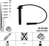 NGK 44333 Провода в/в SUBARU FORESTER/ IMPREZA/LEGACY 2.0/2.5 98-