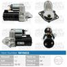 Стартер 12V 1 1KW Opel Corsa A (S83)  Zafira (P12)