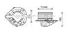 Вентилятор Audi 80/90//Golf ll/Passat 88-97/T lV