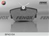 Колодки тормозные дисковые задние BP43104 от фирмы FENOX