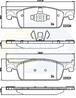 КОЛОДКИ ТОРМ ПЕР Dacia Logan 15-, Sandero 15-, Renault Clio 15-