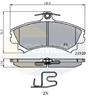 Колодки пер mit carisma 1.8i/gdi/1.9d/2.0i/vol s40/v40 95-