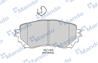 Колодки тормозные MAZDA 6 (12-) передние (4шт.) MANDO