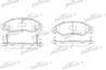 Колодки тормозные дисковые передние PBP1423 от производителя PATRON