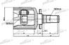 ШРУС внутренний левый 34x31x29 CHEVROLET LACETTI/O