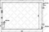 10-45365-sx радиатор кондиционера kia sorento 2.4/2.5/3.5 02