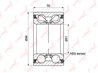 Wb-1207 подшипник ступицы передний/задний с abs (50x51x96) audi q7(4l/