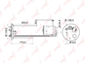 Фильтр топл.погружной MITSUBISHI ASX 1.6-2.0 10gt / OUTLANDER II 2.0-2.4 09gt