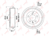 Барабан тормозной (200x51) | зад прав/лев |