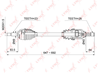 Cd-6707 привод в сборе l lada largus 1.6 16v 12&gt  renault logan i 1.5d