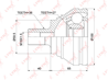 Co-3821 шрус наружный audi a3 1.9d-2.0d 03-12  skoda octavia(1z) 2.0d