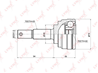 ШРУС NISSAN TIIDA(C11) 1.5-1.8 04&gt / NOTE(E11) 1.5 CVT 05&gt / WINGROAD(Y12) 1.5 CVT 05&gt