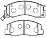 Akd1273 asva колодки тормозные дисковые передние