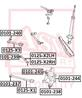 Сайлентблок задней цапфы TOYOTA TOYOTA MARK X GRX120 2004-2009