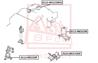 Подушка двигателя левая mt TOYOTA CAMRY SXV2#/MCV2# 1996-2001