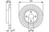 Диск тормозной TOYOTA COROLLA (E12) 2.0D 04- передний D=255мм