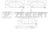 Колодки торм. диск. зад. Nissan Cube (Z12) 08-  Ju