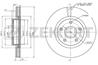 Диск торм. перед. Nissan Teana (L33R) 14-