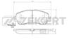 Колодки торм. диск. перед Nissan Qashqai (J11E) 13