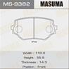 Колодки тормозные дисковые MS9382 от фирмы MASUMA