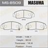Колодки тормозные дисковые MS8509 от фирмы MASUMA