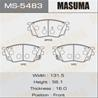 Колодки тормозные дисковые MS5483 от компании MASUMA