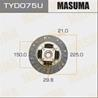 Диск сцепления Masuma 225*150*21*29.8 (1/10)