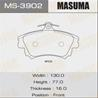 Колодки тормозные дисковые MS3902 от компании MASUMA