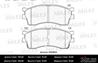 Колодки тормозные (Новая смесь) KIA CLARUS 96-/RIO/SHUMA 00-/SPECTRA (ИЖ) передние  E400024