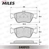 Колодки тормозные (Новая смесь) MERCEDES W210/W202/C208 2.0-2.8 передние  E400123