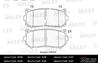 Колодки тормозные KIA SPECTRA/CARENS 00-/CLARUS 96-01/SHUMA 95- зад.SemiMetallic