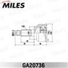 ШРУС MAZDA 3 BK 03-08 нар. GA20736