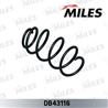 Пружина подвески SKODA OCTAVIA II (1Z3) 1.4/1.6/1.6FSI 04- передняя DB43116