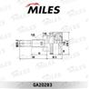 MILES GA20283 ШРУС NISSAN ALMERA 1.5 00- нар.(ABS)