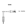 BR-9A16_ком-т проводов ! MB W210/W163/R170/Sprin