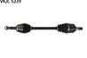 Polos napedowa przod l 652mm kia rio iii 1.4 09.11-