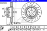 24.0130-0180.1_диск тормозной задний! MB W202/W203/CL203/S203/C209 03&gt