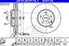 24.0130-0179.1_диск тормозной передний! MB W211 2.4/3.2 03&gt