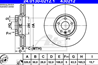 [24.0130-0212.1] ATE ТОРМОЗНОЙ ДИСК