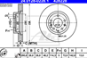 24.0128-0228.1_диск тормозной передний! mazda cx7 2.3/2.2d 06&gt